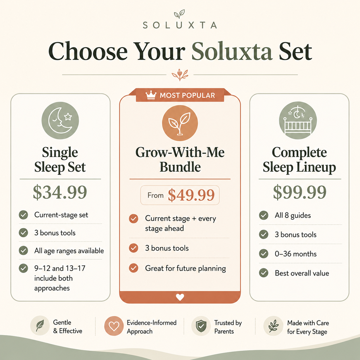 The Soluxta Sleep Line