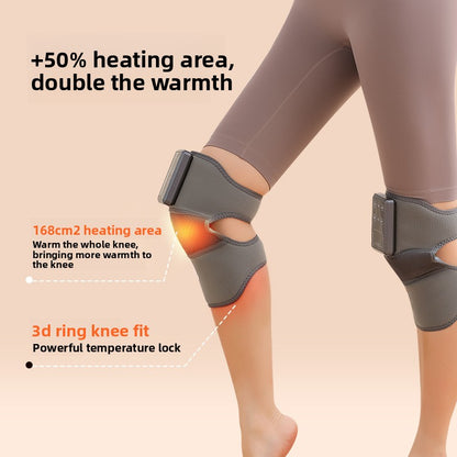 Smart Heated Knee Massager for Joint Pain & Stiffness