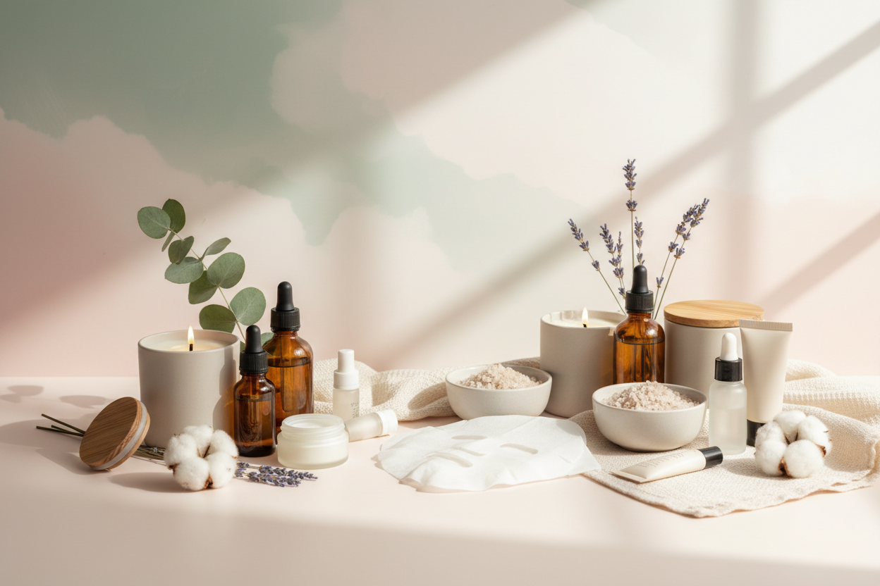 make banner for self care store like a general self care store\